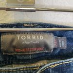 Torrid Mid Rise Slim Bootcut Denim Medium Wash Blue Jeans Sz 22S Plus Size Photo 2