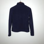 Lilly Pulitzer navy blue zip up fleece jacket Photo 5
