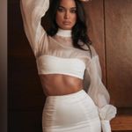 House Of CB Allena Organza Top Photo 0