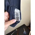 Elie Tahari  Women’s Twist Knot Draped Top Navy Long Sleeve Size Medium Photo 6