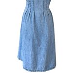 Veronica Beard  Ruben Denim A-Line Midi Dress in Pebble Stone Photo 14