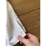 Cats Women Button Down Shirt No Brand Embroidered Size Measured Kitty Artsy White Photo 6