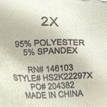 Hippie Rose  Trendy Plus Size Ruched Hook-and-Eye-Front Top 2X Photo 9