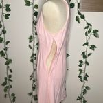 PacSun Beverly and Beck  Exclusive Deep V-Neck Bias Cut Mini Dress Pink Photo 6