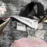 Lascana Black Floral Print Strappy Back Womens Tank Top 100% Viscose Size undefined Photo 4