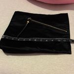 Diane Von Furstenberg  Black Clutch with Gold Accents Photo 10