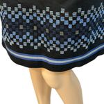 Loft Ann Taylor  Women’s Black Embroidered A Line Skirt Classic Professional Sz S Photo 5