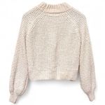 Altar'd State NWT Altar’d State chenille pullover sweater, cream, cropped, relaxed fit , sz XS Photo 1