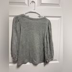 a.n.a  Heather Gray Long Sleeve Women's Tee Size S Photo 6