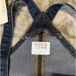 Tinseltown Denim jumper mini dress. New with Tags. Photo 9