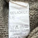 Millau Brown Tan Owl Print Beaded V Photo 5