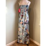 Little Mistress Maxi Dress Blue Floral boho whimsi fairy flowy floral romantic 6 Photo 2