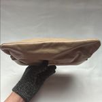None Elegant Tan Clutch Bag GUC Photo 5