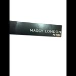 Maggy London Maggie London Women’s 12 Petite Elegant Navy Dress with Square Neckline Photo 3