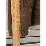 J.Jill Women‎ Short Sleeve Crew Neck Shirt Tunic Brown Size S 100% Pima Cotton Photo 3