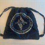 Skechers Lightweight Polyester Navy Blue Logo Drawstring Backpack Bag Photo 0
