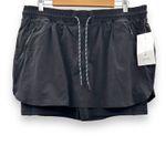 Athleta  Trekkie Jupe Skort in Black Size 16 Plus‎ NEW Photo 2