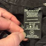 BLANK NYC Women's Washed Paper Bag Waist Black Jean Shorts Size 26 Photo 1