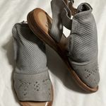 Miz Mooz - Leather Ankle-Strap Sandals - Fifi - Glacier Gray - EU 36 Wide Photo 2