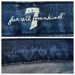 7 For All Mankind  Women’s Jeans Straight Leg Slim Low Rise Medium Blue Size 27 Photo 4