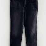 J.Crew J.‎ Crew Midi Rise Classic Straight Jean Women's 30P  Black Stretch Denim Photo 2