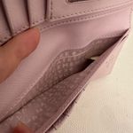 Kate Spade Stacy Haven Lane Pink Glitter Polka Dot Bifold Slim Wallet Photo 4