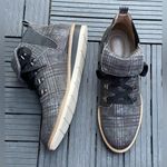 Adam Tucker  Ajay12 Women’s Plaid Wedge Booties Size 10 Photo 3