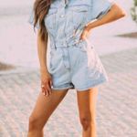 Denim Romper Photo 0