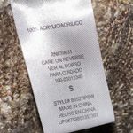 Democracy  Taupe and Brown Cowl Neck Poncho Photo 5