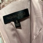 Tadashi Shoji  Floral Lace Illusion Sequin Knee Length Dress, Blush/Pink, Size 6 Photo 10