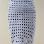 Alexander Wang Gray Small Hole Design Skirt Photo 0