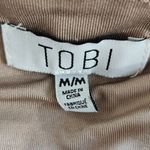 Tan Bodycon Mini Dress Size Medium Tobi Sexy Bodycon Dress New Years Eve Photo 5