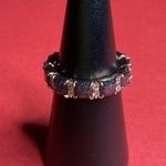 Bomb Party RG46343 “Uptown Glamour” Black Ice Crystal on Rose Gold Sz10 Ring NWT Size 10 Photo 0