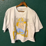 Boutique Willie Nelson X Livy Lu Cropped Concert Shirt Sz Large Photo 0