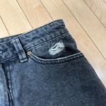 BDG URBAN OUTFITTERS  Grey Black Denim Distressed Jean Mini Skirt Size small Photo 4