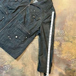 City Girl Lifestyle Black Denim Jacket XL Black Photo 3