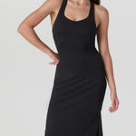 Vuori  Halo Racerback Dress Size XS Black Photo 0