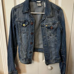 H&M  Blue Denim Jean Jacket Size 6 Photo 0