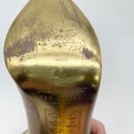 Ted Baker Womens Shoes Size US 6 Beige Black Bow Stiletto Patent Leather Glam Photo 9