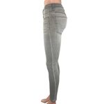 American Eagle  Outfitters Gray Super Stretch Low Rise Skinny Jegging Jeans Sz 4 Photo 1