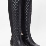 JustFab Argo Quilted Riding Boot Size 7 Photo 0