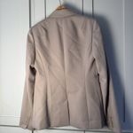 J.Crew  Women's Taupe Tan Wool Blazer Two Button Suit Jacket Size 4 Tall Office Photo 1