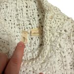 Anthropologie Moth Size L Ribbon Knit Sleeveless Sweater Tank White Coastal Size L Photo 4