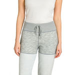 Free People Be Free Gray Two Tone High Waist Cropped Jogger Sweatpants Photo 0