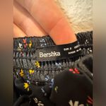 Bershka  Women’s Black Floral Corset Top Size‎ S Photo 3