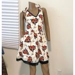 Hot Topic The Book Of Life La Muerte print fit and flare dress medium D3 4940 Photo 10