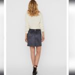 VERO MODA NWT Gray A-Line Mini Skirt for Casual Wear Photo 1