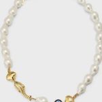 Lele Sadoughi New Lele sadougui fish Pearl necklace Photo 0