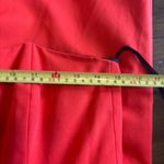 USA Vintage Thread Social Mini Dress Full Skirt Pin Up Retro Orange Black Heart Size 6 Photo 2