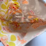 Little Orange Scooter Fabric Pouch Wallet Coin Purse Clutch Wristlet Grey White Photo 8